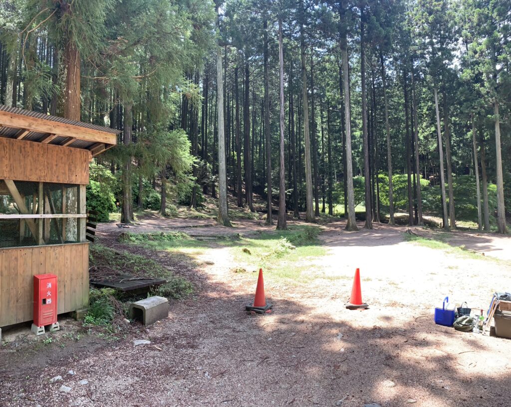 森林オートサイト車位置