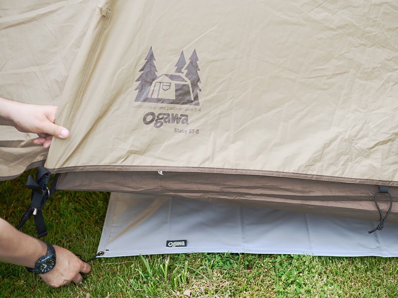 テントの下に敷くシート