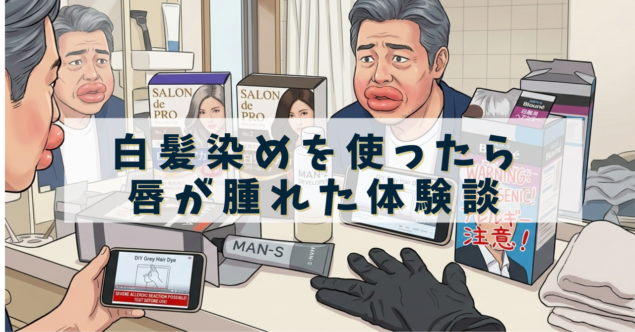 白髪染め　アレルギー